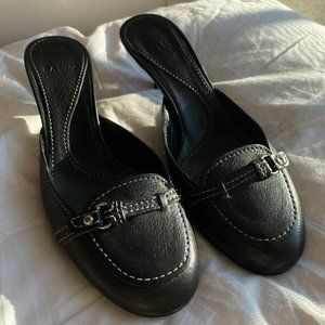 BALLY black womens pumps